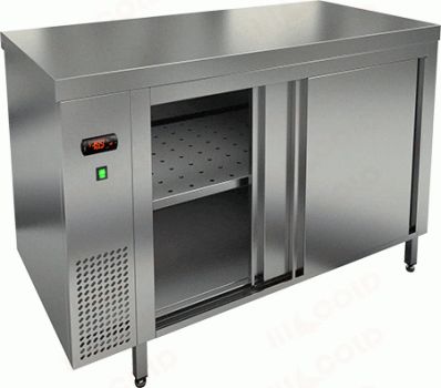 СТОЛ подогреваемый островной двери купе  HICOLD TS 12 SN O 287102