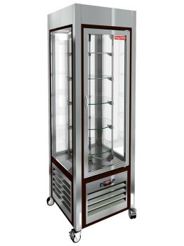 Витрина кондитерская вертикальная с вращением HICOLD VRC 350 R 284281