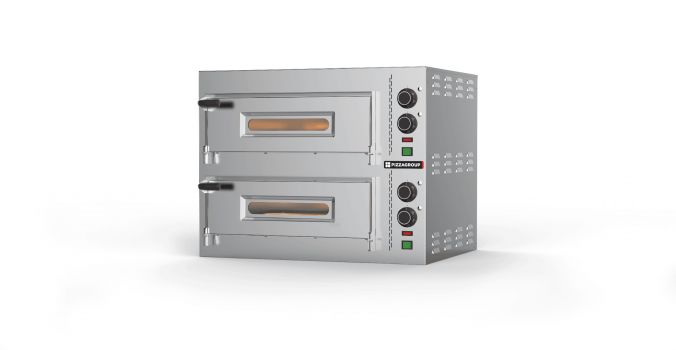 Печь для пиццы PIZZA GROUP Compact M35/8-B (2 камеры)