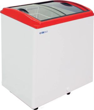 Ларь морозильный ITALFROST CF 200C красный