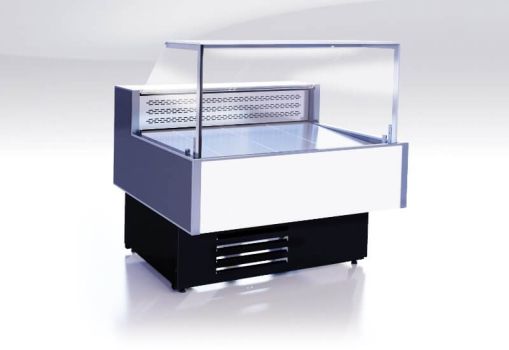 Витрина холодильная Gamma Quadro 1500 LED (RAL9016/7016)