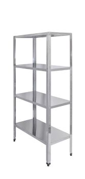 Стеллаж кухонный Luxstahl СР-1800х900х600/4 нерж
