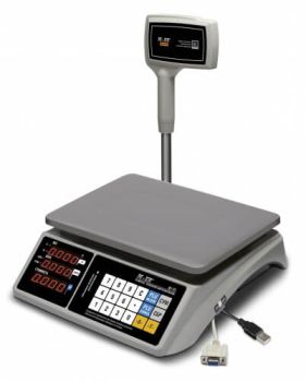 ВЕСЫ торговые Mertech 328 ACPX-32.5 TOUCH-M LED RS232 и USB