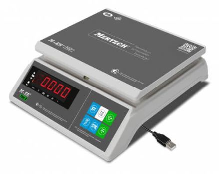ВЕСЫ фасовочные Mertech 326 AFU-6.01 Post II LED USB-COM