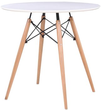 Стол обеденный «Eames D-700 мм, 4 ножки» нераздвижной