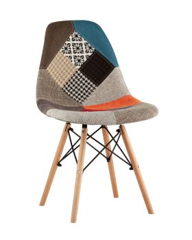 Стул «Eames пэчворк» с жестким сиденьем