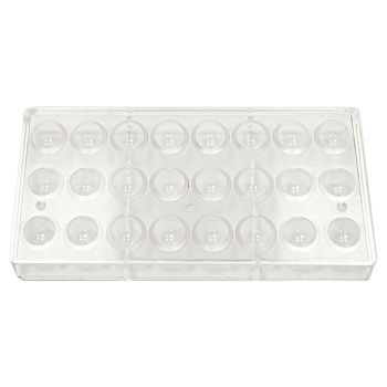 Форма для шоколада "Полусфера", 24 ячейки 27*14 мм, поликарбонат, P.L. Proff Cuisine