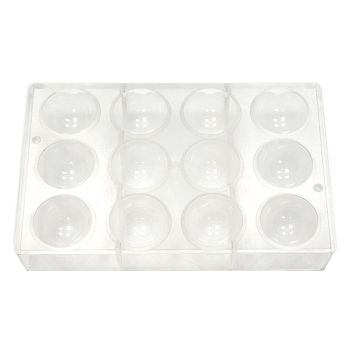 Форма для шоколада "Полусфера" 8 ячеек 60*30 мм, поликарбонат, P.L. Proff Cuisine