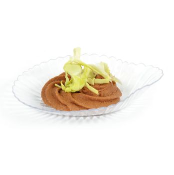 Фуршетный пластик "Раковина", 9,5*7,5 см, 24 шт/уп, P.L. Proff Cuisine