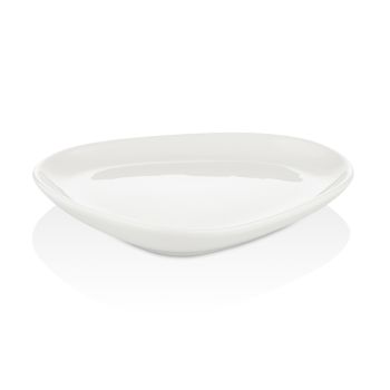 Тарелка мелкая 32*27 см,фарфор,серия "Island White", By Bone