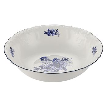 Салатник 23 см, 1100 мл, коллекция "Blue Flower"  P.L. Proff Cuisine
