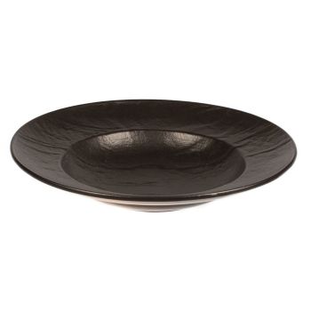 Тарелка для пасты/салата  Black Raw Stellar 28,5*5 см, P.L. Proff Cuisine