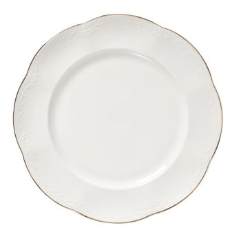 Тарелка 30 см, фарфор, "Aristocrat-Gold". Noble