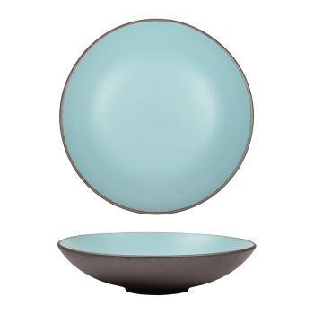 Тарелка/блюдо, d= 23cм, h=3cм, серия "Blue Matt Taiga"  P.L.