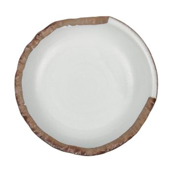 Блюдо/салатник,фарфор 175 мл, d=16cм, h= 4,5cм, серия "White Matt Taiga"  P.L.