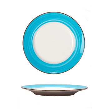 Тарелка круглая d=22,5 см серия "Blue Rim-Kids"  P.L.