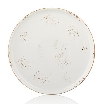 Тарелка для пиццы "Elegance" 32см. фарфор By Bone