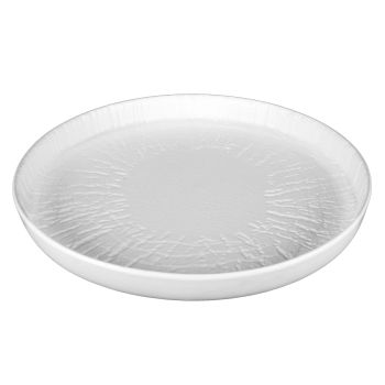 Тарелка круглая с бортом d=27cм, серия "White Raw Wood"  P.L. - ProffCuisine