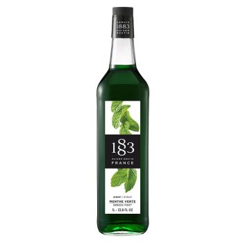 Сироп 1883 Maison Routin Зеленая мята (Green Mint), 1 л, стекло