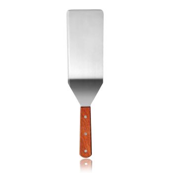 Лопатка 25*10 см,деревянная ручка  P.L. Proff Cuisine