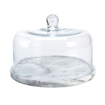 Тортовница со стеклянным колпаком h=20 d=28 P.L.-BarWare
