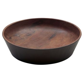 Салатник меламиновый 37*37*9 см   Walnut  P.L.