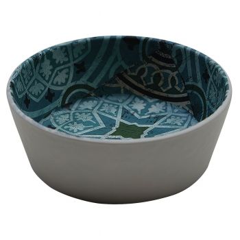 Салатник меламиновый d=12 8см  h=4 7 см  350 мл  Damask Blue   P.L.