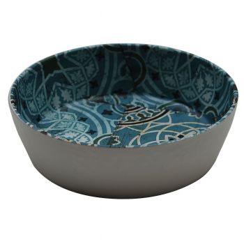 Салатник меламиновый d=17.9см h=5.3 см  850 мл Damask Blue   P.L.