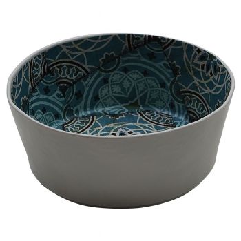 Салатник меламиновый 24.2*9.8 см Damask Blue   P.L.