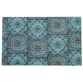 Блюдо поднос GN 1/1 меламиновый 53*32.5см  Damask Blue   P.L.