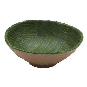 Салатник меламиновый d=15см  h=5.8 см  350 мл   P.L. Green Banana Leaf