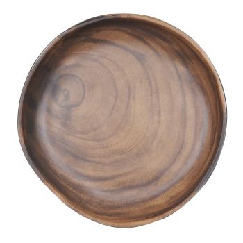 Блюдо поднос меламиновый d=30см  h=4см  1000мл    P.L.Аfrican wood 2