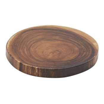 Блюдо поднос меламиновый d=33.5см  h=3см  P.L.Аfrican wood 2
