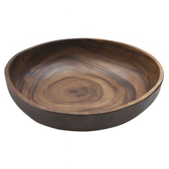 Салатник меламиновый  37.5*37.5*9см    P.L. Аfrican wood 2