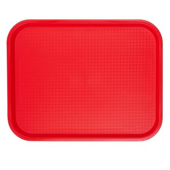 Поднос прямоуг.пластик  455*325*25 Красный "P.L.-Bar Ware"