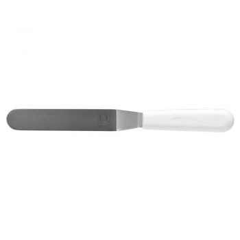 Лопатка кондитерская с пластиковой ручкой, изогнутая, 35 см, P.L. Proff Cuisine